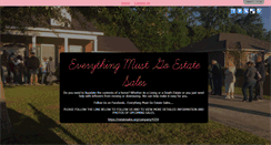 Desktop Screenshot of everythingmustgoestatesales.com